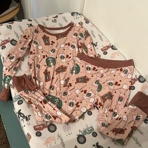 Monkeeroos Starbucks pajamas bamboo